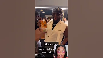 Juma Jux London Show Back Stage 