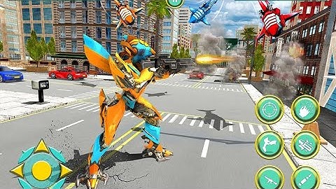 Robot Justice War: Car Jet Transform Game 2023 Android Gameplay Jk Music Robot Transform war #viral