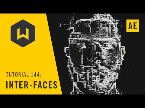 Create a biometric FUI look with a face - Tutorial 144: Inter-faces