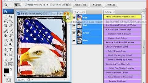 T-Seps Simulated Process Color Separations Overview