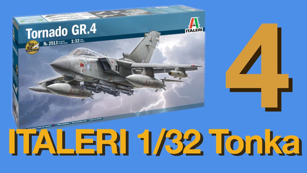 イタレリ Italeri 1/32 トーネード GR.4 Italeri 1/32 Tornado GR.4 PREVIEW