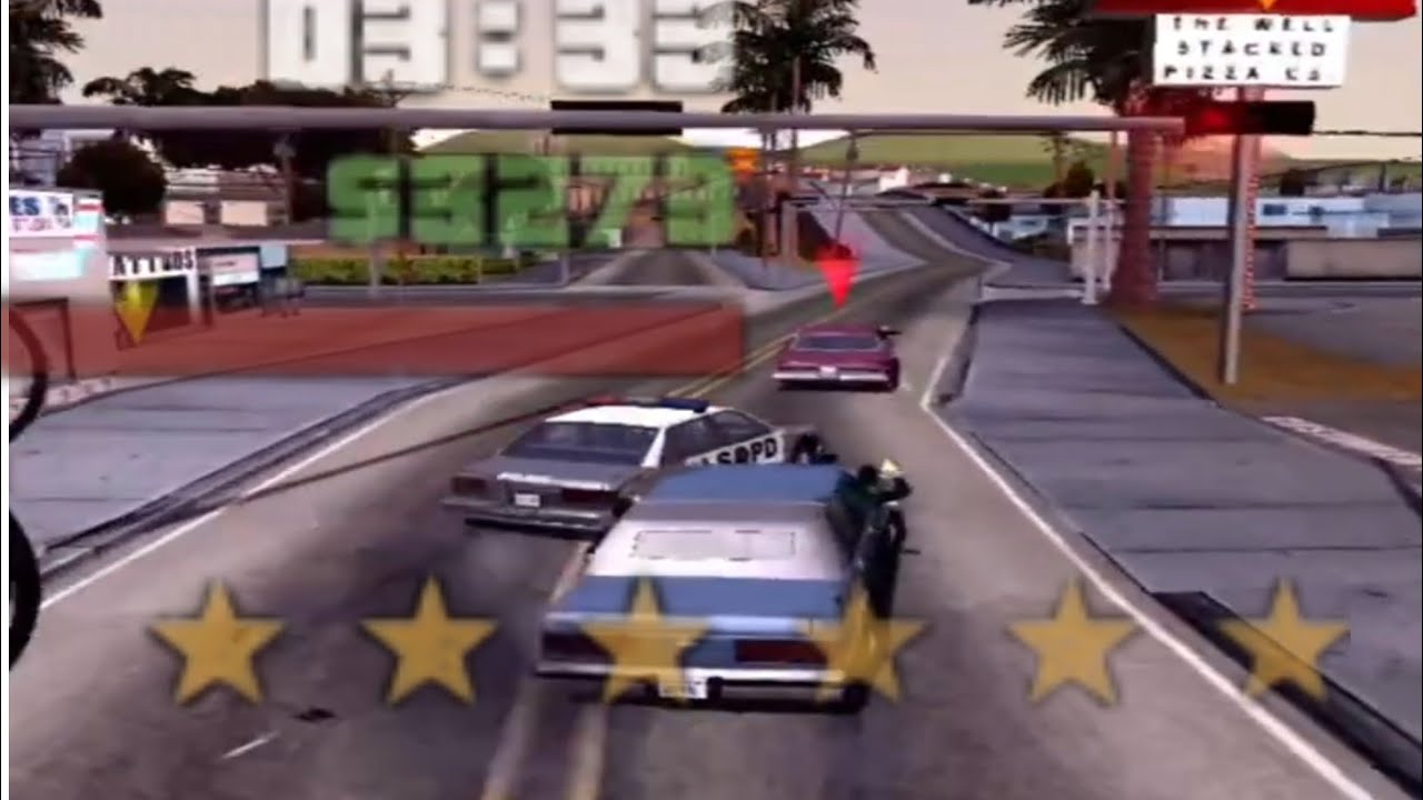 GTA SA Mobile Every Mission With 6 Stars Wanted Level Part 05 