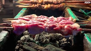 Street Food in China Lamb / Beef Skewers