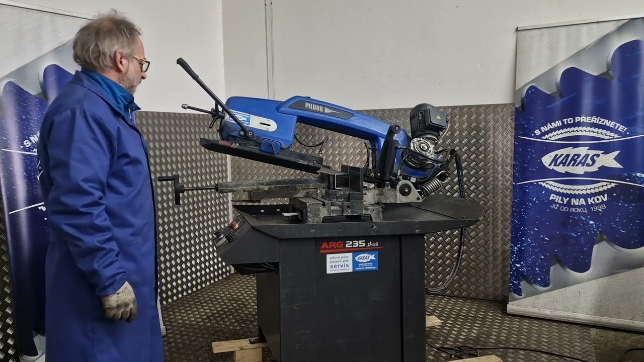 www.karas.cz - arg 235 plus - second hand bandsaw machine 4 cutting metal
