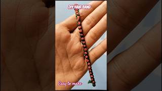 DIY Hair Band ✨ Hair Accessories!!#ytshorts #handmade #youtubeshort #shorts #embroidery