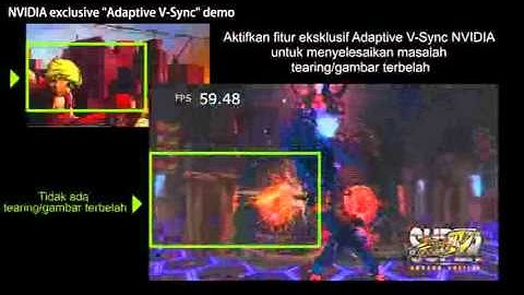 Demo2-1 - [Adaptive Vertical Sync] Prevent VSync=Off Tearing Demo [IN]