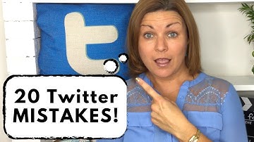 Twitter for Actors: 20 Biggest Mistakes Actors make on Twitter
