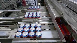 Side Load Case Packer SLP-25 for beer cans    www.ConsolidatedTechnologies.ca