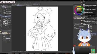 【お絵描き】朝活お絵描き：デルタルーン絵描く【2時間くらい】