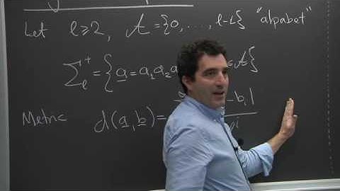 Dynamical Systems - Stefano Luzzatto - Lecture 10