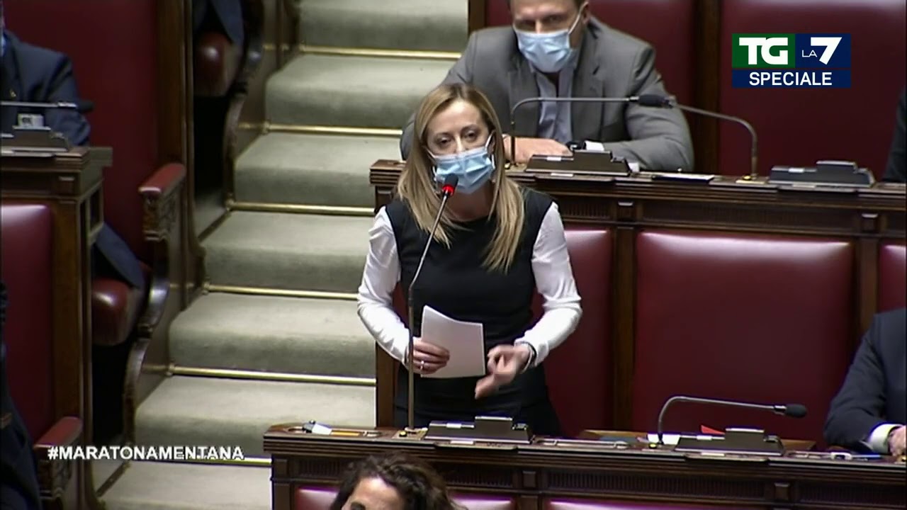 Camera, Giorgia Meloni: 