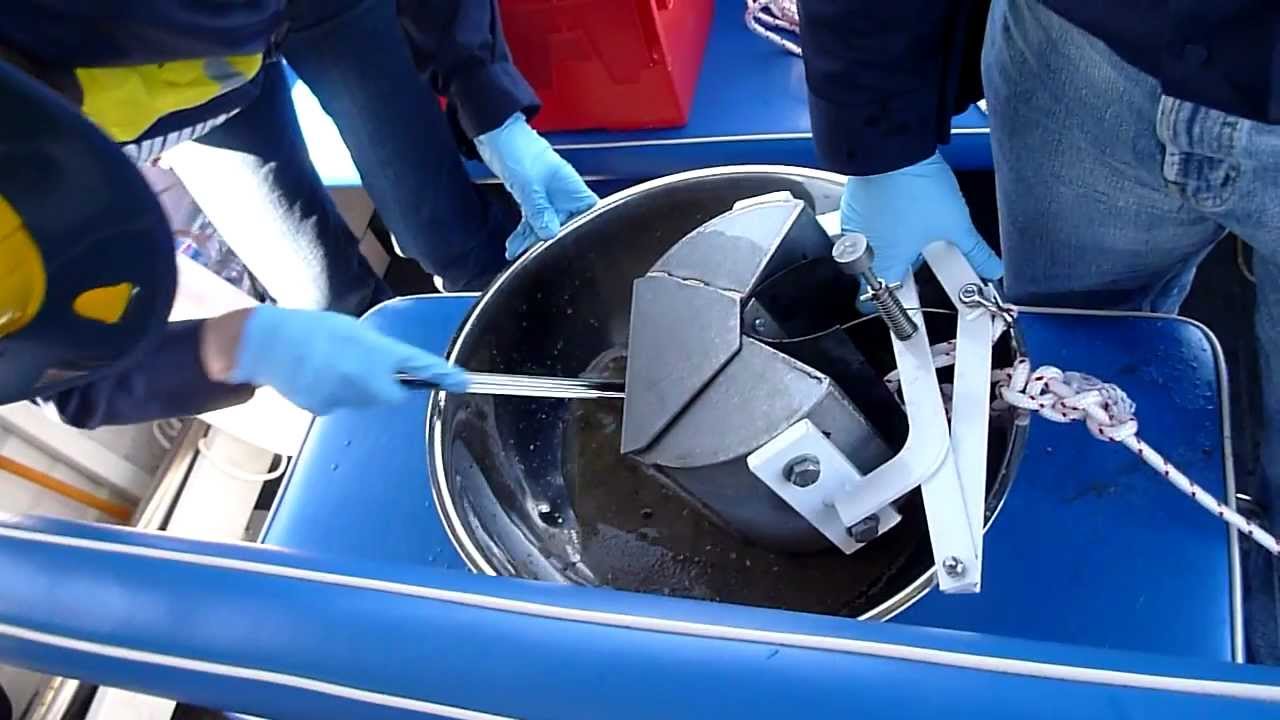 Using a sediment sampler - YouTube