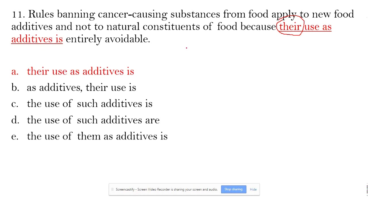 Pronoun Error Sentence Correction Rules Banning Cancer causing Pronoun Error Sentence Correction Rules Banning Cancer causing