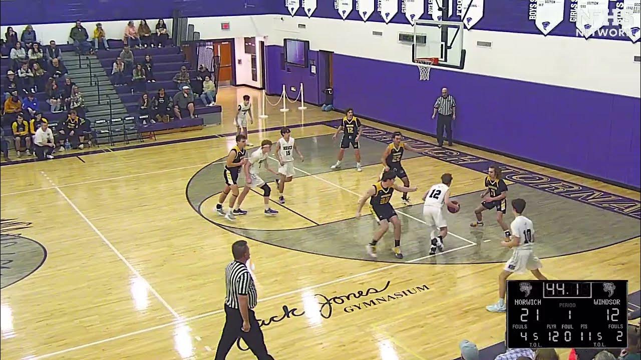 Boys' Varsity Basketball Game. Norwich Vs. Windsor Victory! YouTube
