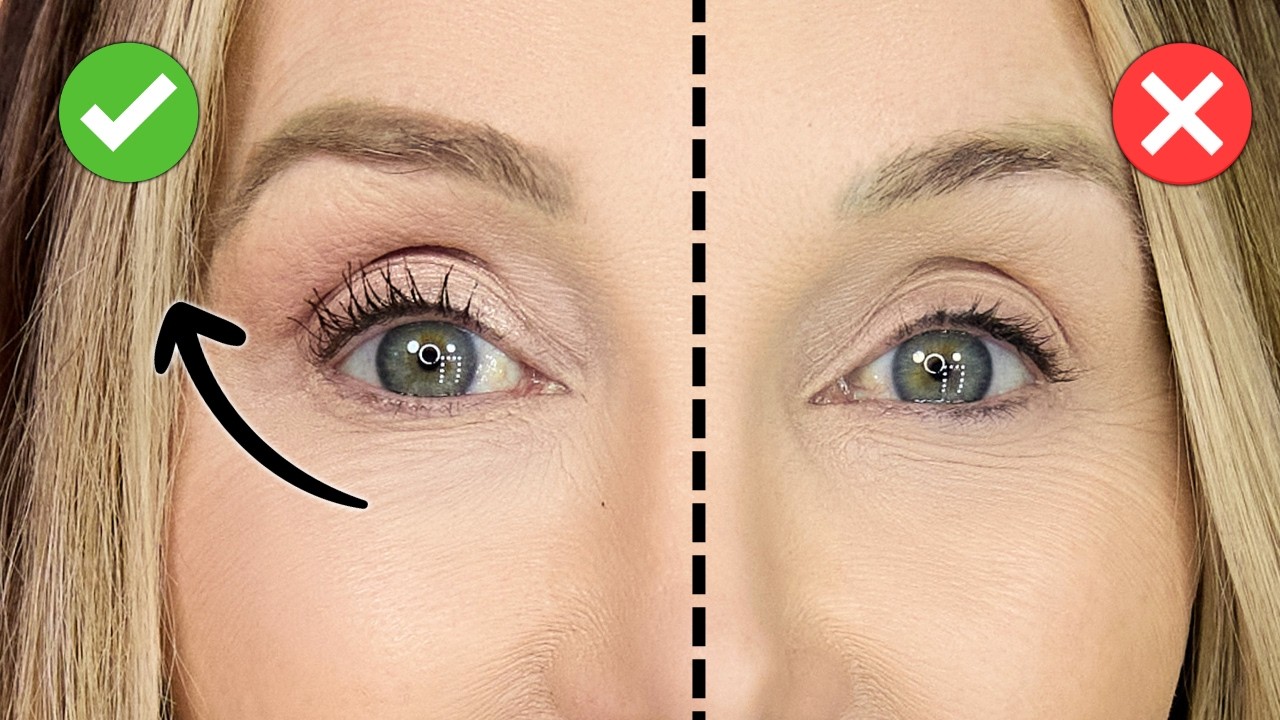 Drooping Eyelid Makeup Hack