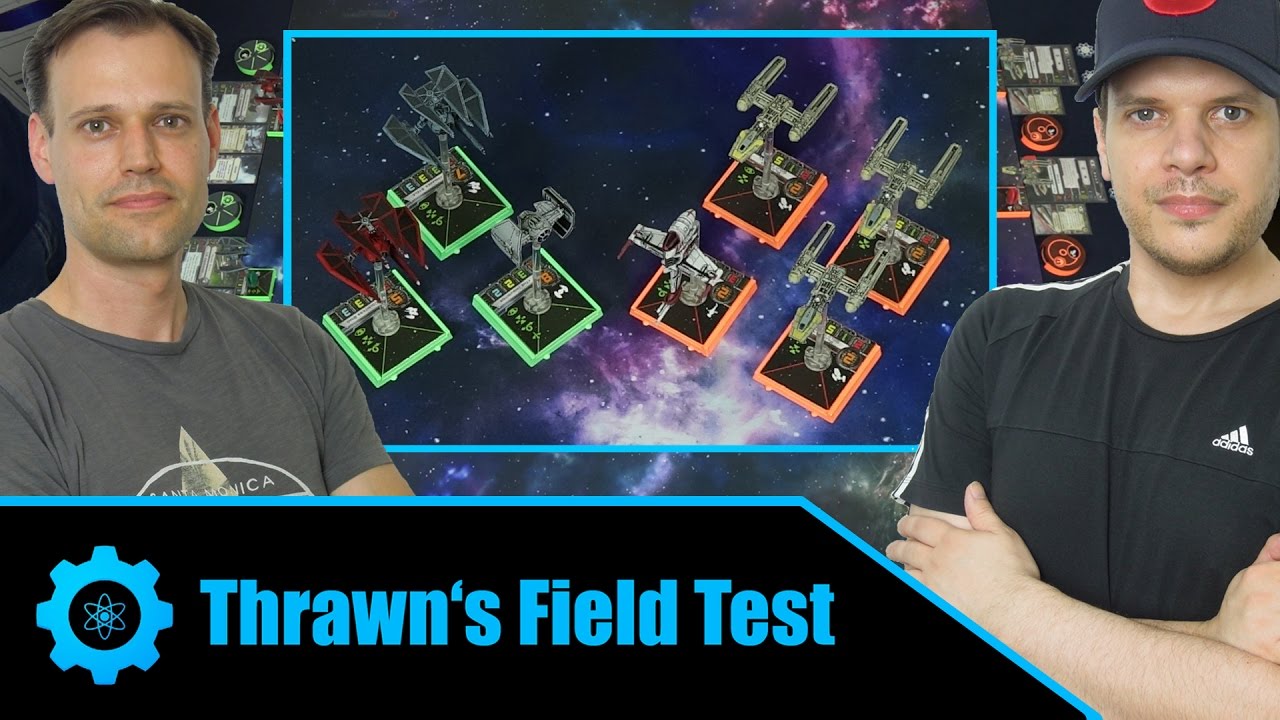 Rebel Control Squad vs. T/Defender Squad | X-Wing Miniatures Game Battle Report
