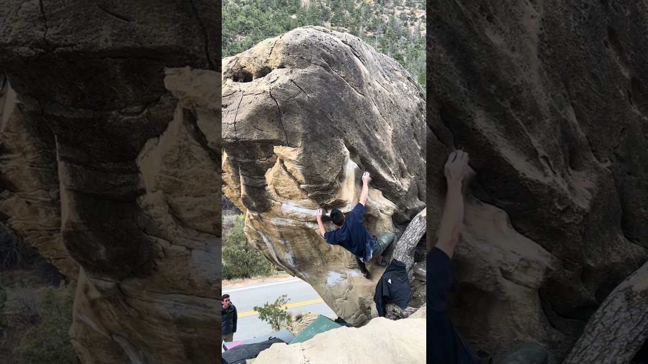 Worst Case Scenario (V9) | Joe's Valley Bouldering