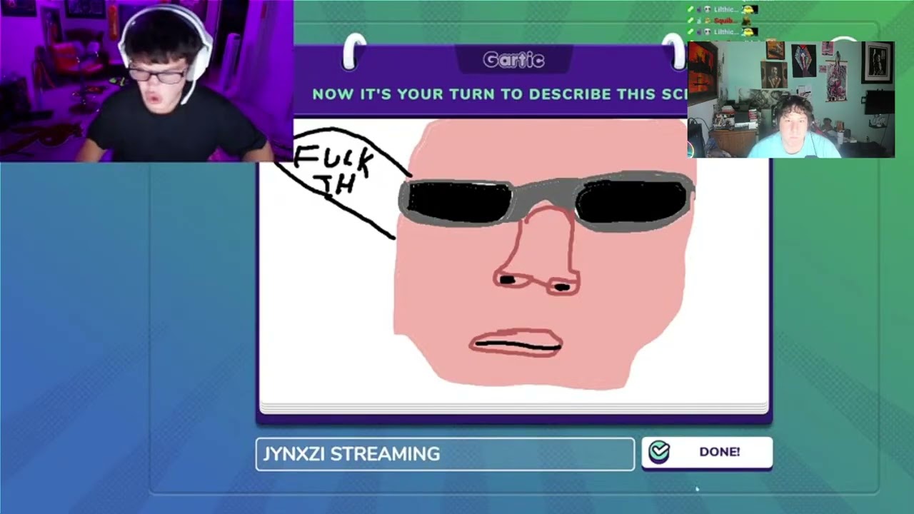 KeepitaDrewski reacts to Sketch and friends play Gartic phone