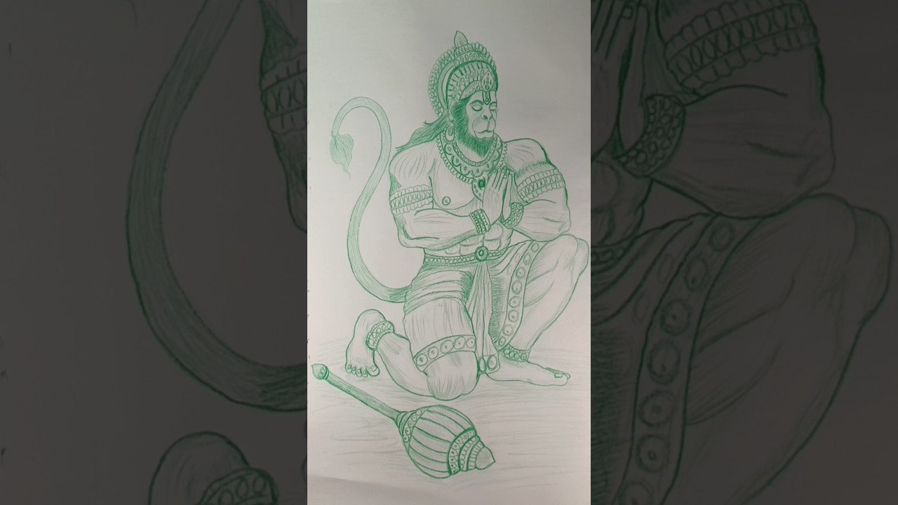 🙏Hanuman ji ka chitr 