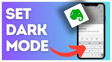 How to set dark mode on Evernote?
