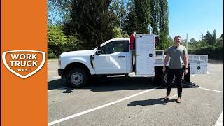 Custom Flat Deck Truck for the Local School District | Work Truck West