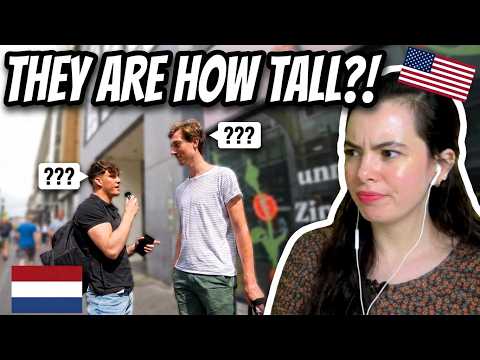 American Shocked by the World’s TALLEST Country! (American Reacts)