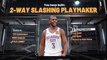 BEST CHRIS PAUL BUILD HAS 54 BADGES AND CAN DO EVERYTHING... NBA 2K21 CURRENT GEN