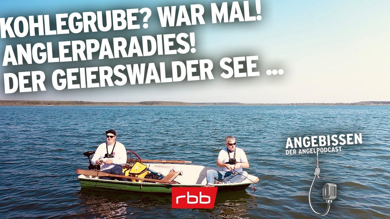 Von der Kohlengrube zum Anglerparadies : Der Geierswalder See - zibb Spezial | Angebissen Episode 22