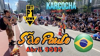 Karcocha en Sao Paulo - Brasil, en la Av. Paulista, Abril 2023