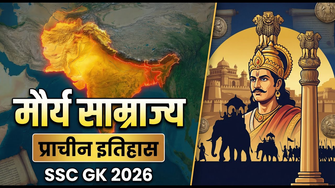 SSC GK 2026 Booster | India’s First Unified Empire | Maurya Dynasty Explained | Story Based Learning