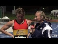 Mens Open 100m - Race 4 - 2017 Australian Athletics Championships