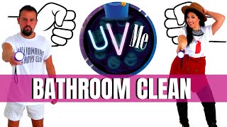 How To Clean The Bathroom - Hayley’s Way! Cleaning Motivation ★ uVme ★ S01E01 (Pt. 2)