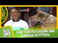 ¡Golazo creativo! Dani Turcios diseña una cancha de fútbol en su plato