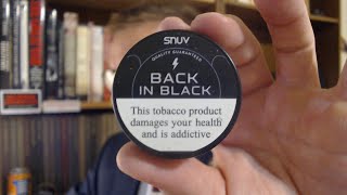 Dry Snuff : SNUV 'Back in Black'