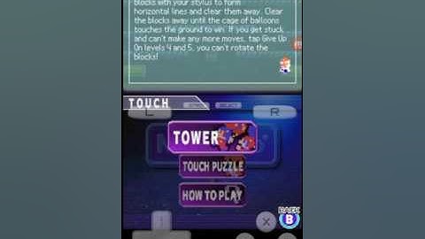 Tetris DS : Mode Touch Puzzle