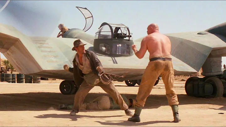 Indiana Jones Raiders of the Lost Ark - Nazi Plane...
