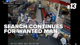 Callaway County continues search for wanted man after high-speed chase with stolen SUV
