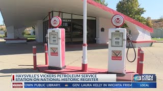 Historic Vickers Petroleum Service Station in Haysville