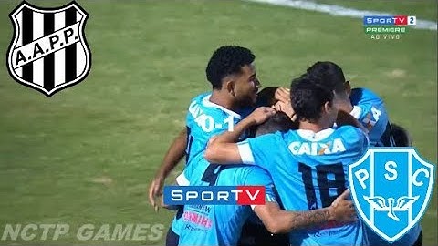 Gol - Ponte Preta 0 x 1 Paysandu - Brasileirão Série B 2018 - Sportv HD
