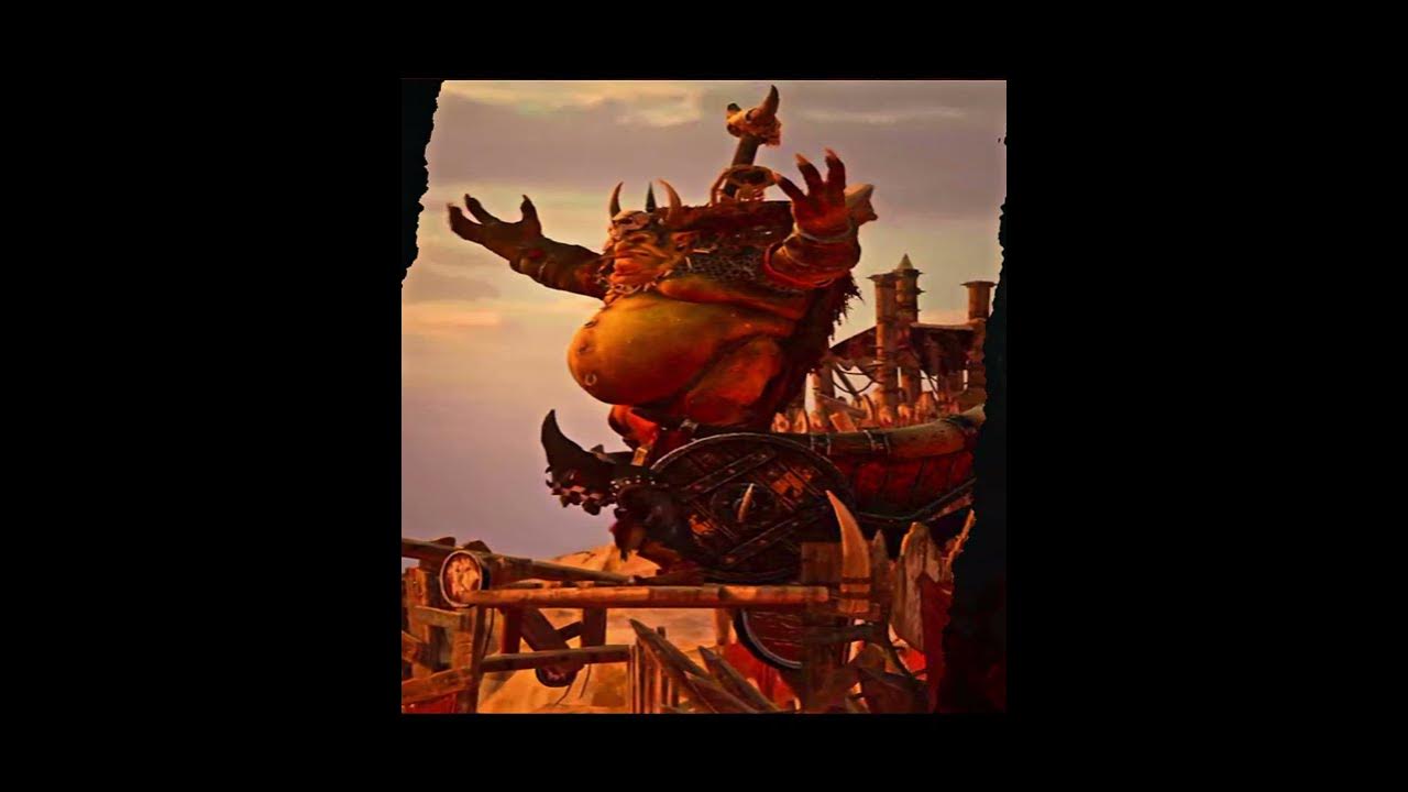 Grom the Paunch in Warhammer Total War 3! YouTube
