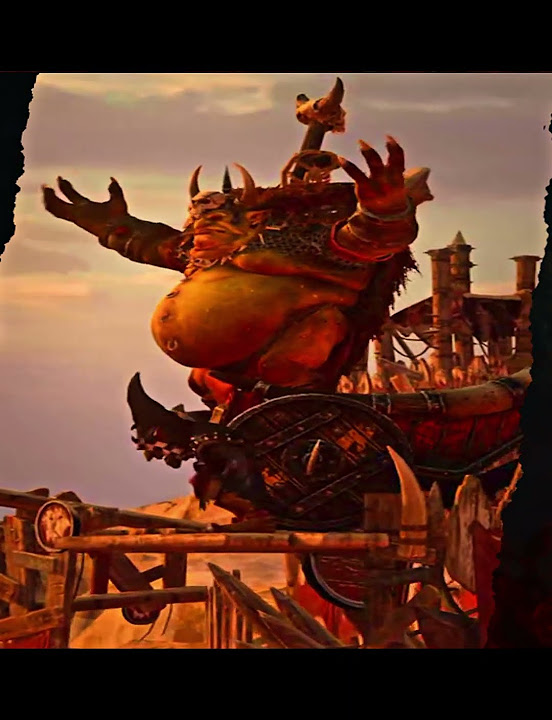 Grom the Paunch in Warhammer Total War 3! YouTube
