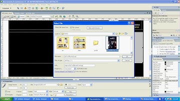 TUTORIAL WEB DESAIN PART 7  MEMBUAT SLIDE FOTO DI DREAMWEAVER