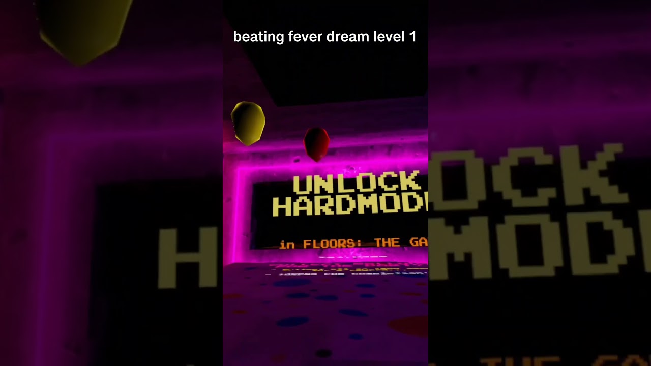 Beat level 1 fever dream let’s beat level 2… 