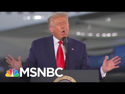 Despite Pandemic, Trump Holds Crowded NH Rally After Crowded RNC Speech | The 11th Hour | MSNBC