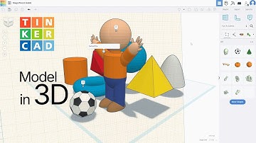 ⭐ TUTORIAL: Tinkercad Tutorial Part 1 - Interface, Movement, Settings and Grid | 2024
