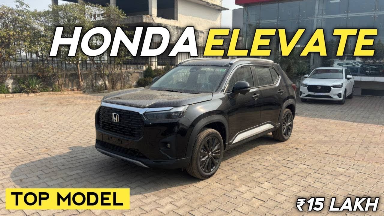 Honda Elevate Top Model 2026 | Elevate Zx Black Edition 2026