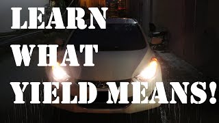Fraser Valley - Drivers Caught on Camera - #63 - Learn what Yield Means!