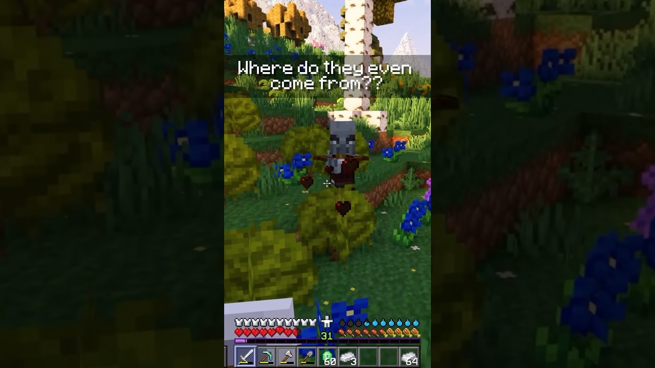 I swear he’s caling them 🤨🫵🏽 #minecraft #minecraftsurvival #moddedminecraft