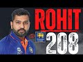 Jawdropping performance rohit sharma sets new record with 208 vs sri lanka rohitsharma