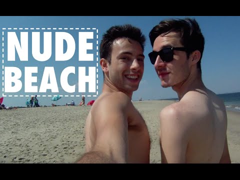 GAY BOYS AT A NUDE BEACH